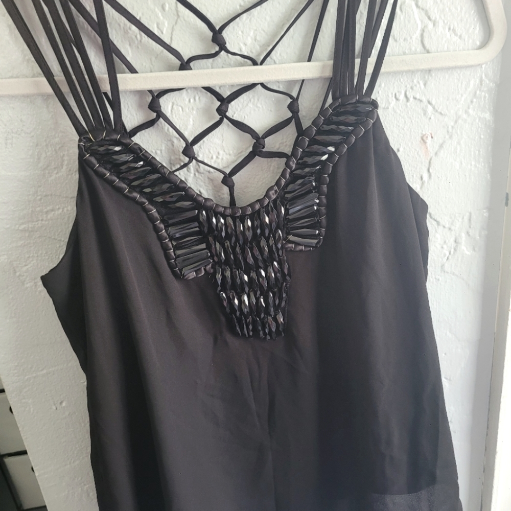 Blouse black size s brand xoxo